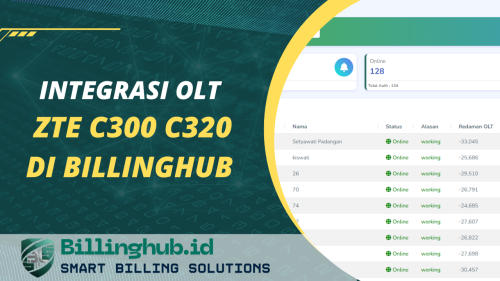 Integrasi OLT ZTE C300 C320 di BillingHub